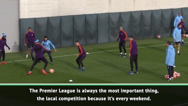 Guardiola won't risk Premier League title for the Champions League