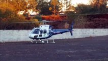 Vítima de atropelamento em Cafelândia é transportada em helicóptero