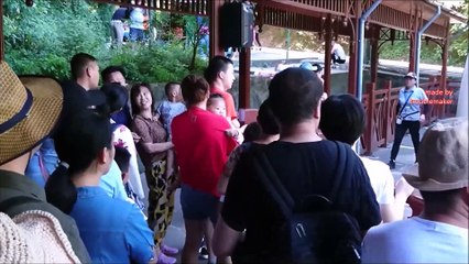 China Vlog21  under noisy dirty idiots in the AAAAA natonal  park