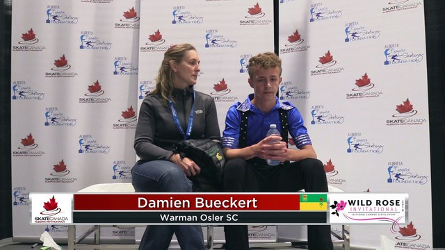 2019 Wild Rose Invitational & NAC - Sobey's Arena - Novice Men Free