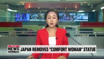 Japan orders removal of 'Comfort woman' statue on display at arts festival