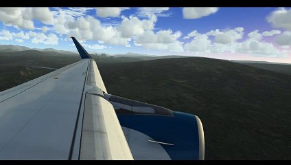 A319 arrival at Whitehorse (FSX: SE)