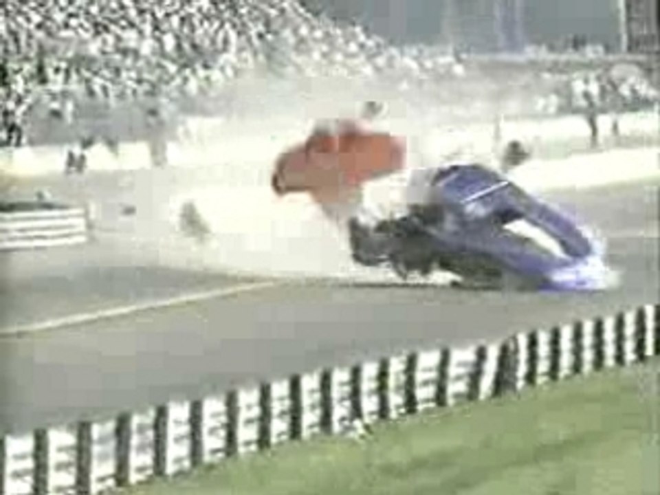crash explosion dragster