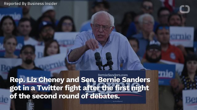 Rep. Liz Cheney And Sen. Bernie Sanders Engage In Twitter Fight