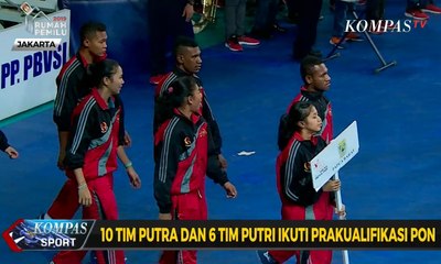 10 Tim Putra dan 6 Tim Putri Ikuti Prakualifikasi Pon Voli