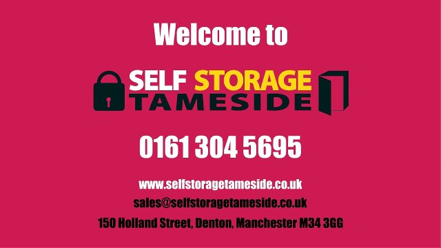 Welcome to Self Storage Tameside (Manchester)