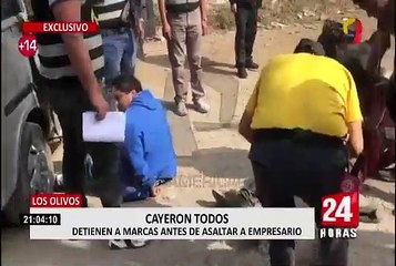 EXCLUSIVO | Los Olivos: capturan a los ‘Malditos de Comas’ cuando intentaban robar a empresario