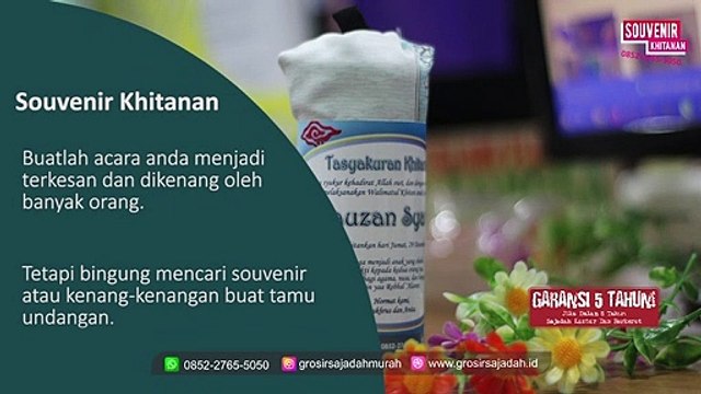 Souvenir Khitan Unik | 0852-2765-5050