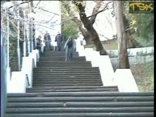 violente chute a vélo