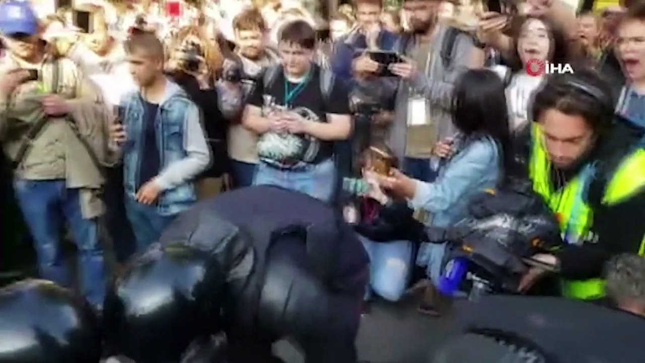 Rusya'daki protestolarda tutuklanan kişi sayısı 600'e yükseldi