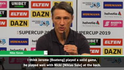 Kovac insists Boateng will stay at Bayern