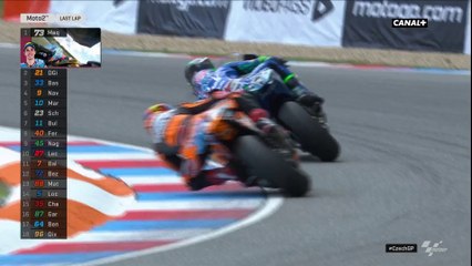 Enea Bastianini arrache la 3ème place à Jorge Navarro
