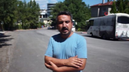 El frenini çekmeyi unuttu... Otomobili yerinde göremeyince çalındı zannetti