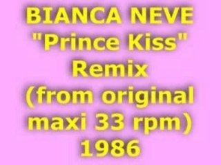BIANCA NEVE "Prince Kiss" Seven Dwarfs Remix 1986
