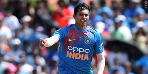 Navdeep Saini on his tattoo after dream T20I debut in Florida