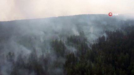 - Sibirya'da Orman Yangınlarının Şiddeti Azalmaya Başladı