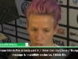 Rapinoe scolds 'exclusive' Trump