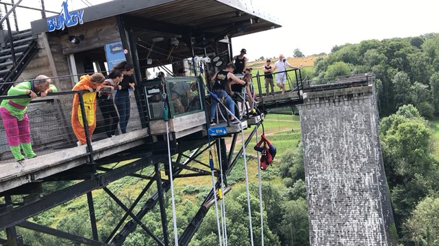 Sauts délires 2019 au Viaduc de la Souleuvre