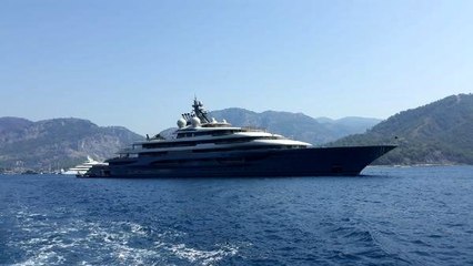 Amazon'un kurucusu Jeff Bezos'un tatil yaptığı yat Göcek'te