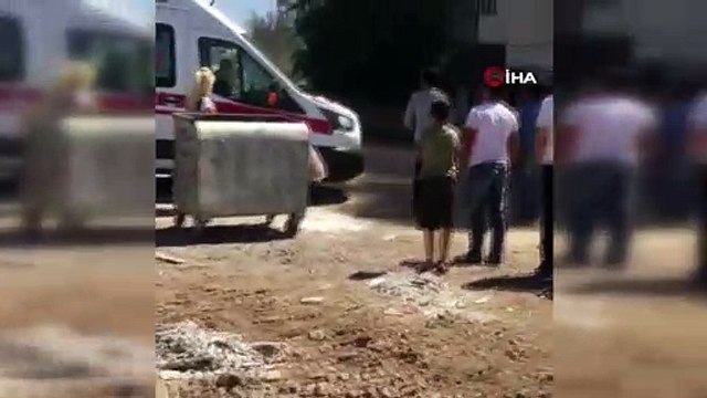 Yangında mahsur kalanları polis kurtardı, 4 katlı binadaki yangına TOMA ile müdahale edildi