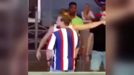 Güney Kıbrıs'ta ünlü eğlence bölgesinde turistler yumruklaştı