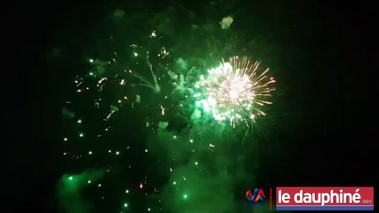 Revivez le feu d’artifice du Bourget-du-lac de samedi soir