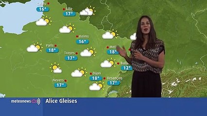 Le temps de ce lundi 5 août 2019