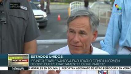 EE.UU: Gobernador de Texas repudia tiroteo que dejó 20 muertos