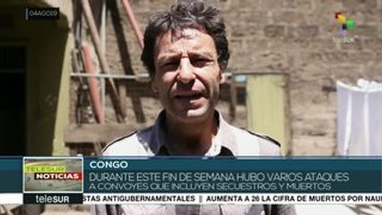 Ataques dejan varios muertos y desaparecidos al este de la RDC