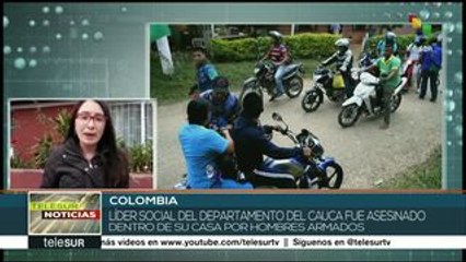 Colombia: Asesinan al dirigente José Eduardo Tumbó