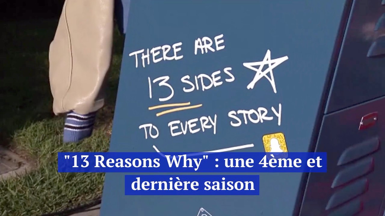 "13 Reasons Why" va revenir pour une 4ème et ultime saison