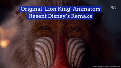 'Lion King' Original Animators Are Not Happy