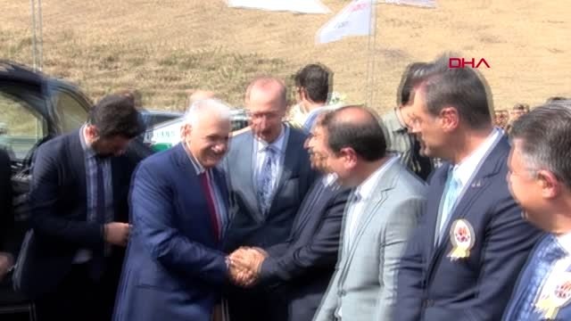 BALIKESİR İSTANBUL-İZMİR OTOYOLU'NUN BALIKESİR BÖLÜMÜNÜ BİNALİ YILDIRIM AÇTI