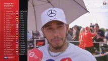 F1 2019 Hungarian GP - Post-Race - Lewis Hamilton