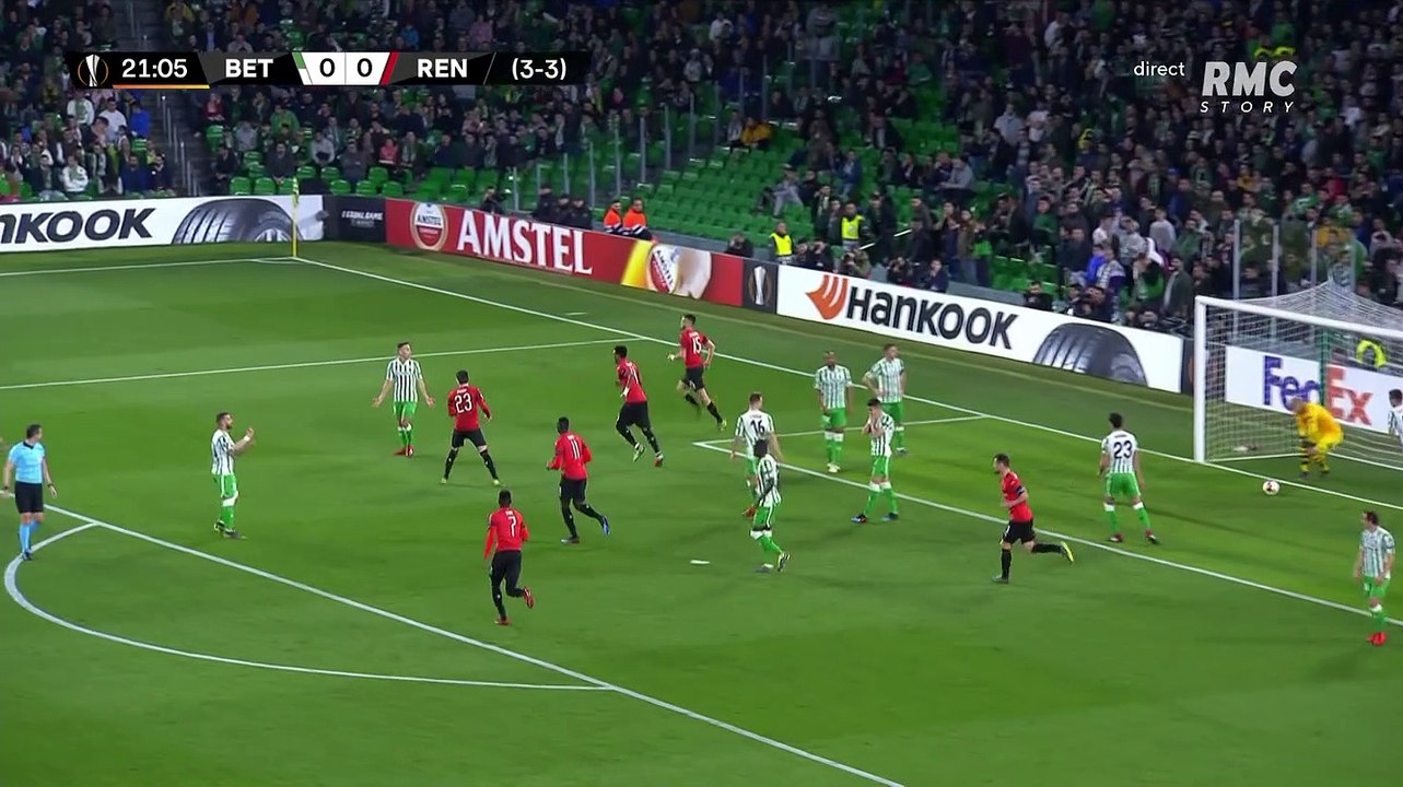21/02/19 : Ramy Bensebaini (22') : Betis - Rennes (1-3)