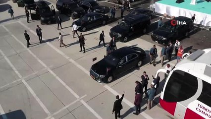 Cumhurbaşkanı Erdoğan, İstanbul-İzmir otoyolunu kendi kullandığı makam aracıyla test etti