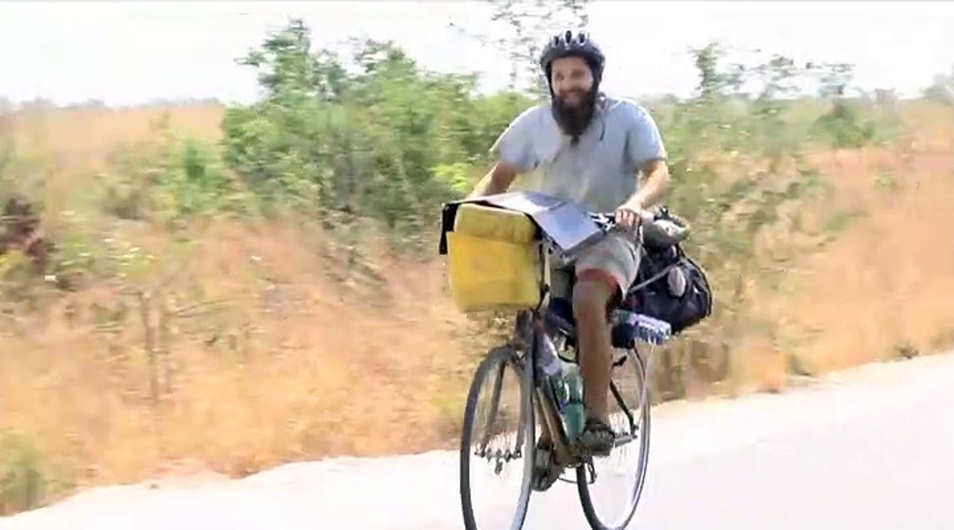 Από την Ελλάδα, ταξίδι στα πέρατα του κόσμου με το ποδήλατο - video  Dailymotion
