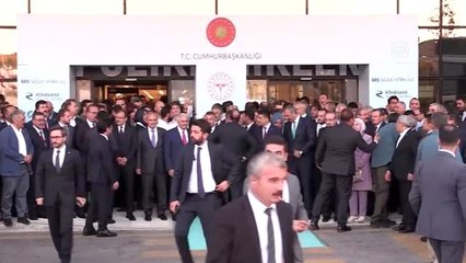 Cumhurbaşkanı Erdoğan, Bursa Şehir Hastanesi'ni ziyaret etti