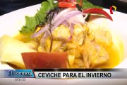 Ceviche caliente: un platillo especial para combatir el intenso frío