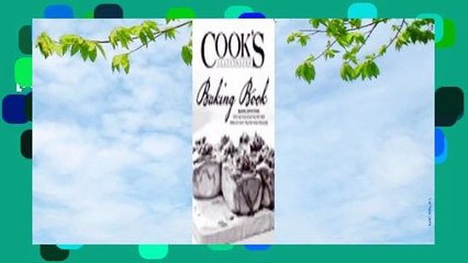 [READ] The Cook's Illustrated Baking Book