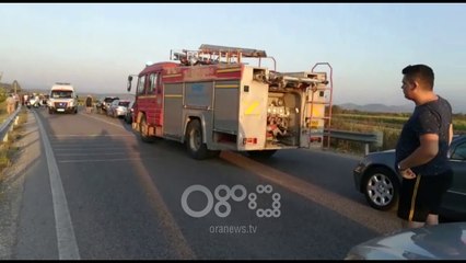 RTV Ora – Aksident me 4 të plagosur në Lushnje-Berat, një nga drejtuesit bllokohet në mjet