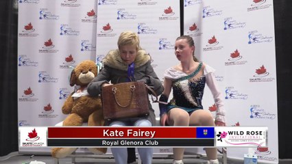 2019 Wild Rose Invitational & NAC - Sobey's Arena - Pre-Novice Women Short Flight D