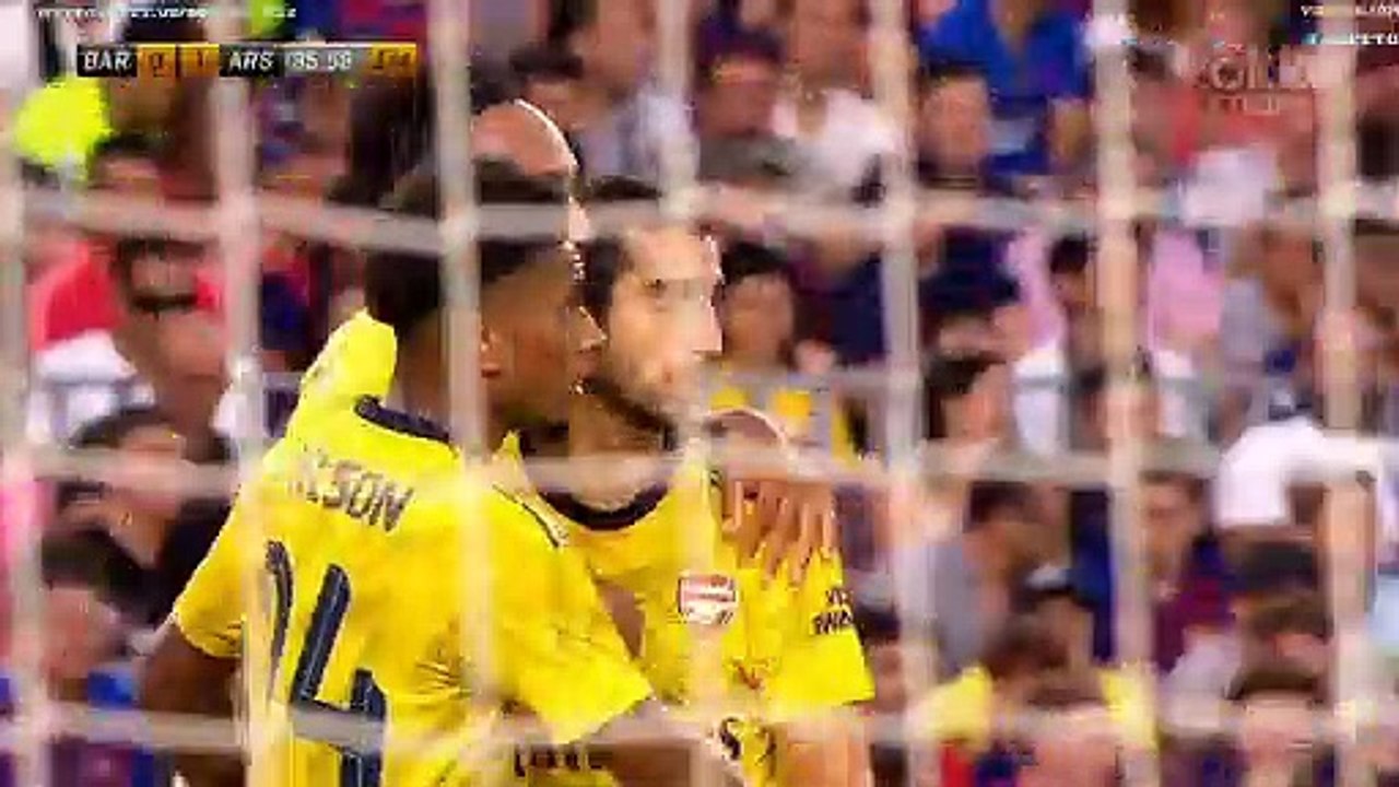 Aubameyang P. Goal HD - Barcelona (Esp)	0-1	Arsenal (Eng) 04.08.2019