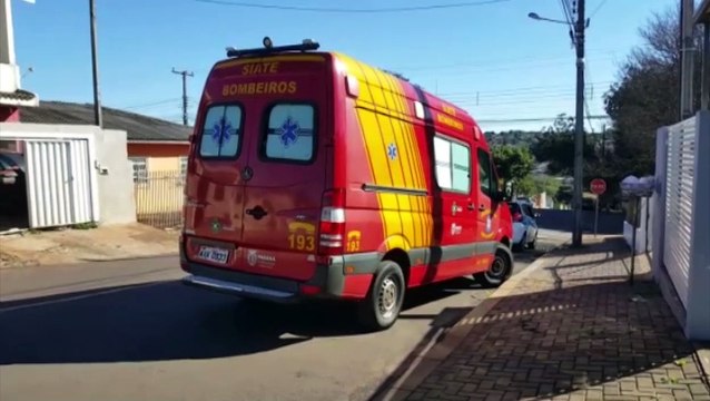 Siate atende pessoa ferida no Bairro Floresta