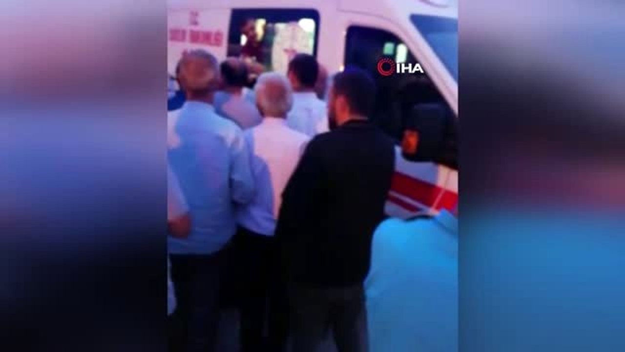 Elini kaptırdığı kıyma makinesiyle hastaneye kaldırıldı