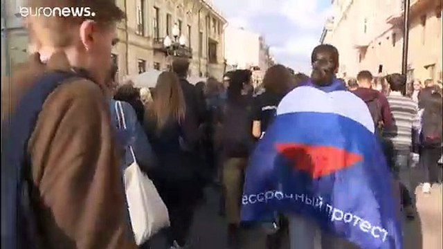 Москва: протесты и аресты