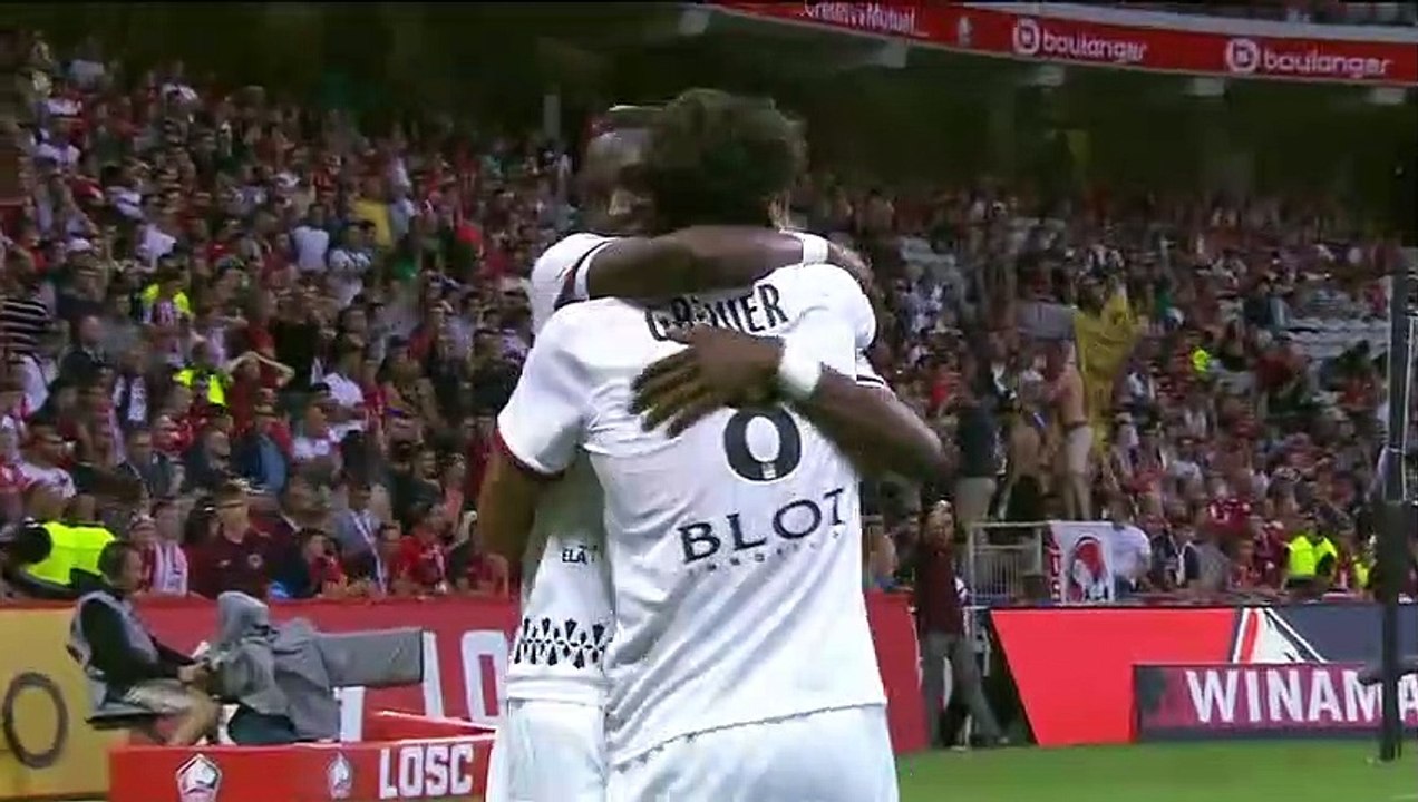 11/08/18 : Clément Grenier (43') : Lille - Rennes (3-1)