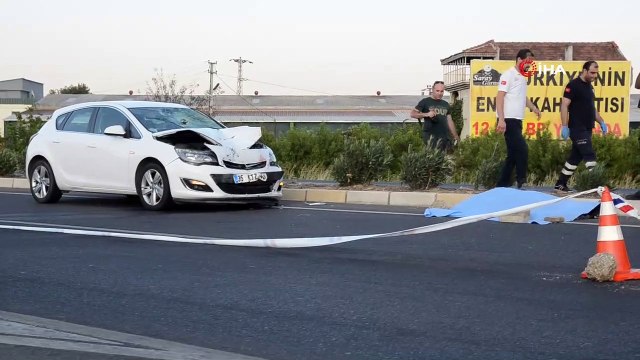 Otomobil motosikletle çarpıştı: 1 ölü