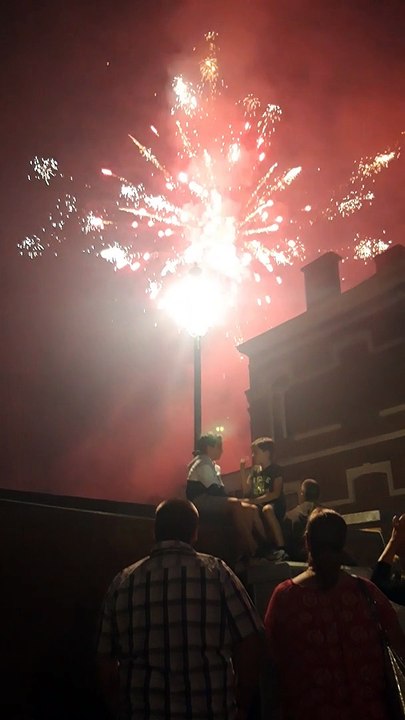 21 Juillet 2019 : Feu d'artifice à Marche-en-famenne