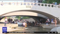 서울 37도 폭염 '절정'…태풍 내일 남해안 상륙